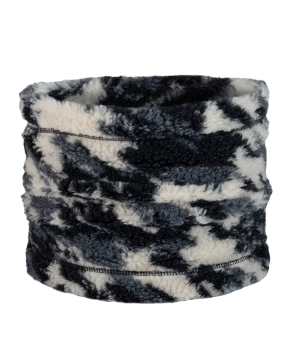 Grey Coloured Buff Switch Polar Neck Warmer on white background