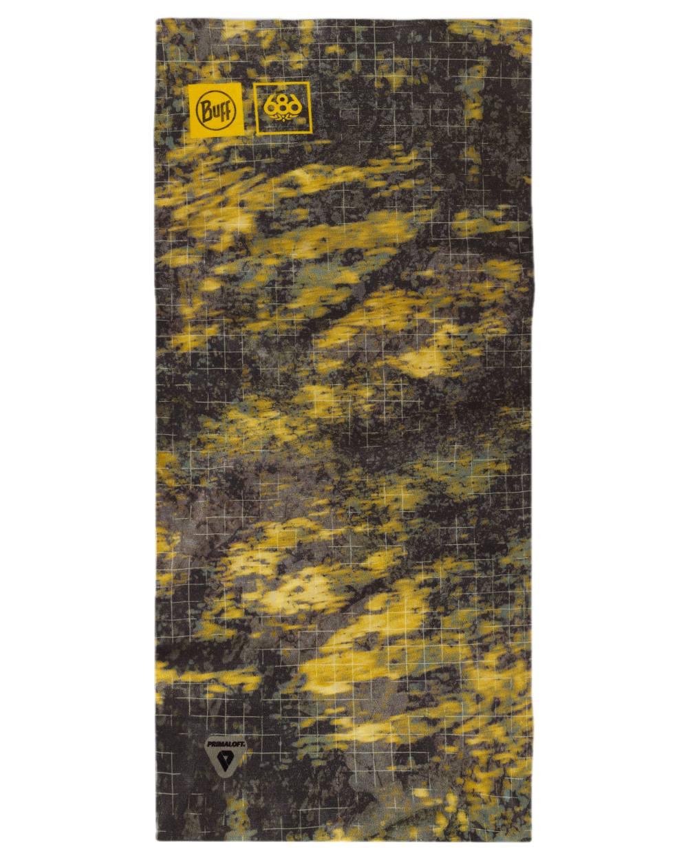 Sponge Moss Coloured Buff Thermonet Neckwear on white background