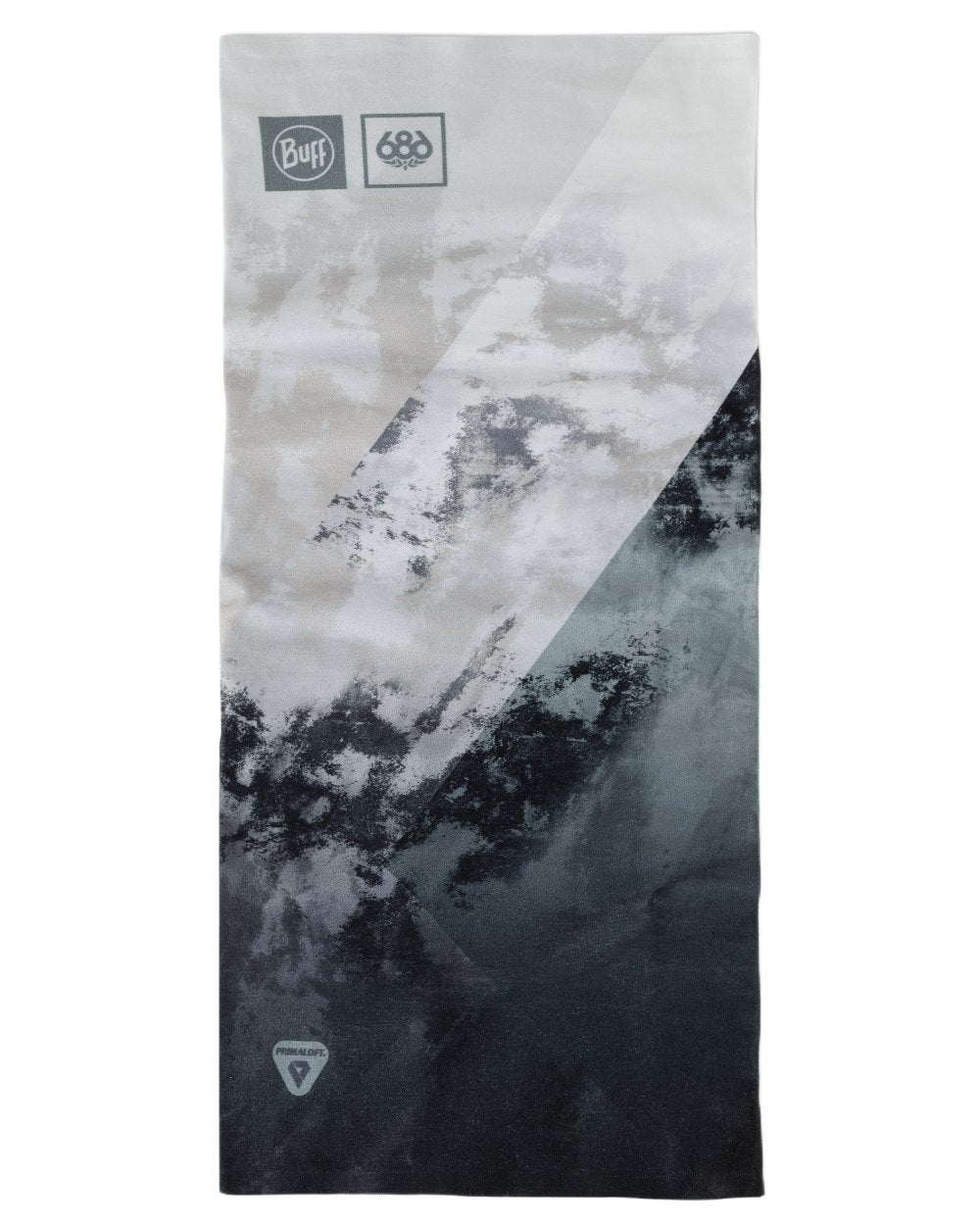 Vatna Grey Coloured Buff Thermonet Neckwear on white background