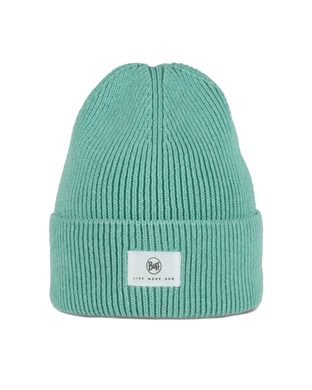 Buff Drisk Knitted Beanie in Pool 