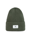 Buff Drisk Knitted Beanie in Silversage #colour_silversage