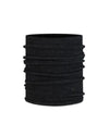 Buff Merino Fleece Neck Warmer in Black #colour_black