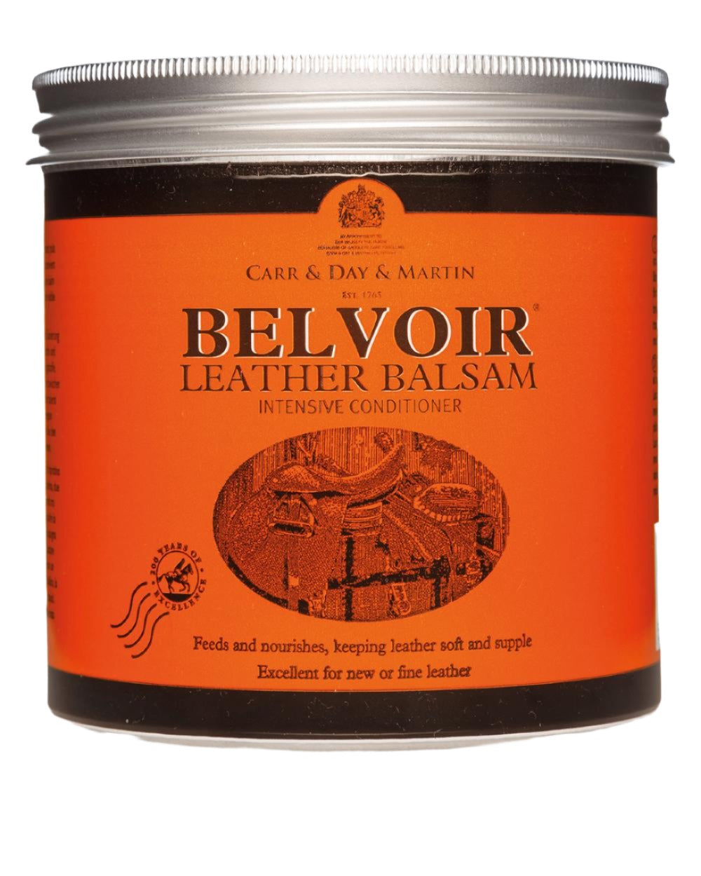 Carr & Day & Martin Belvoir Leather Balsam 500ml on white background