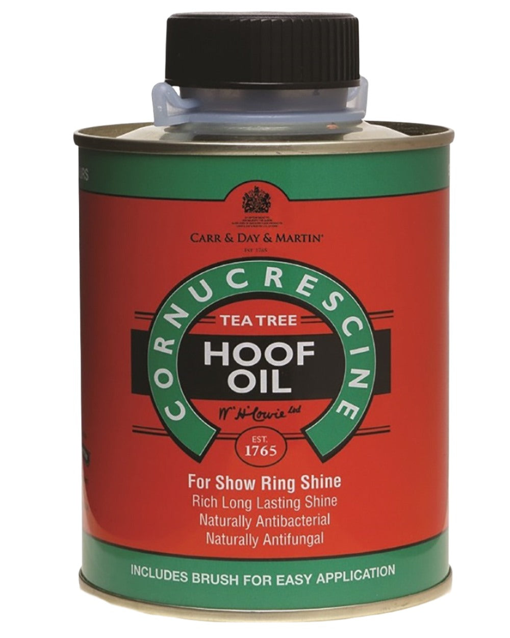 Carr & Day & Martin Cornucrescine Tea Tree Hoof Oil 500ml on white background