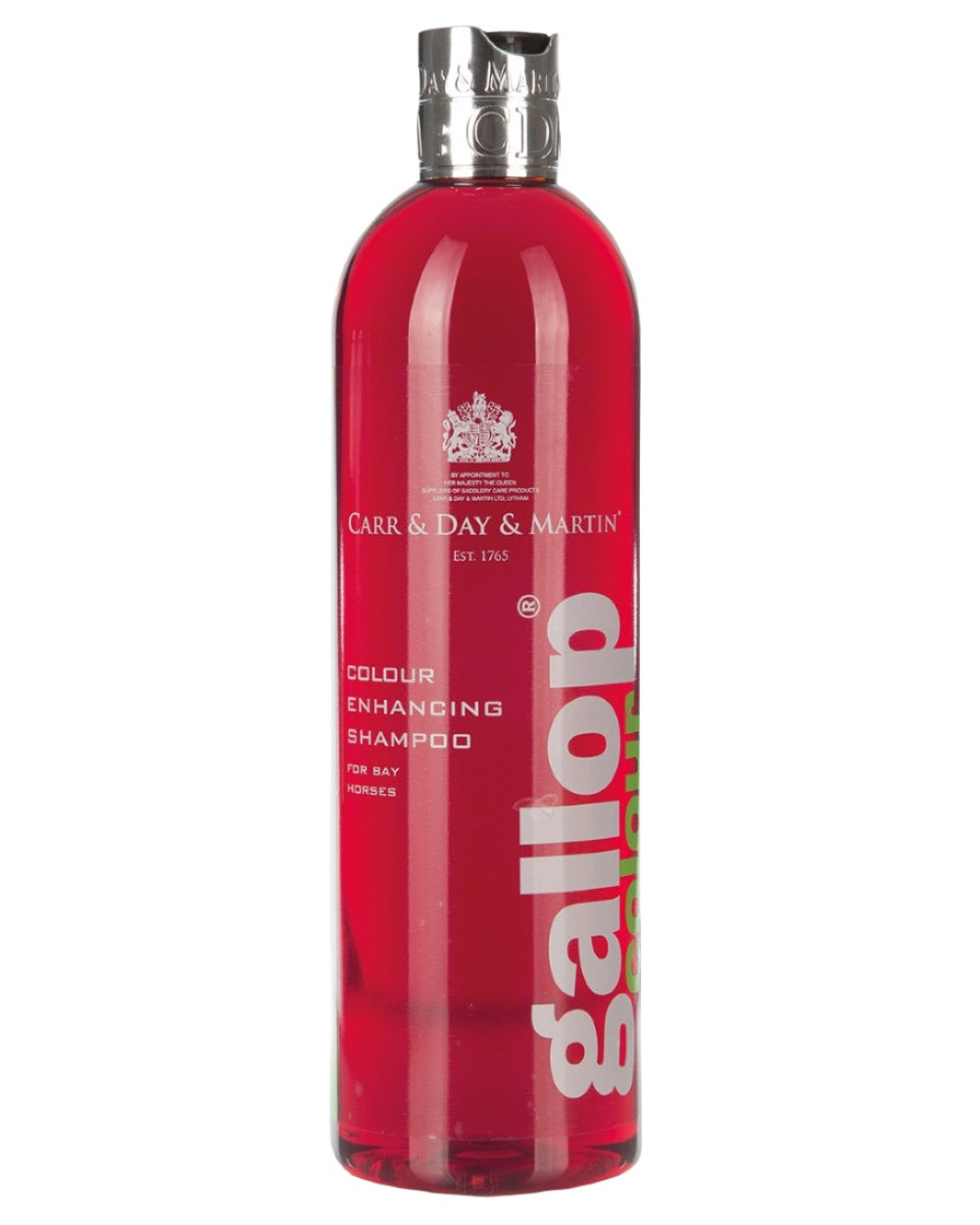 Bay coloured Carr & Day & Martin Gallop Colour Shampoo on white background