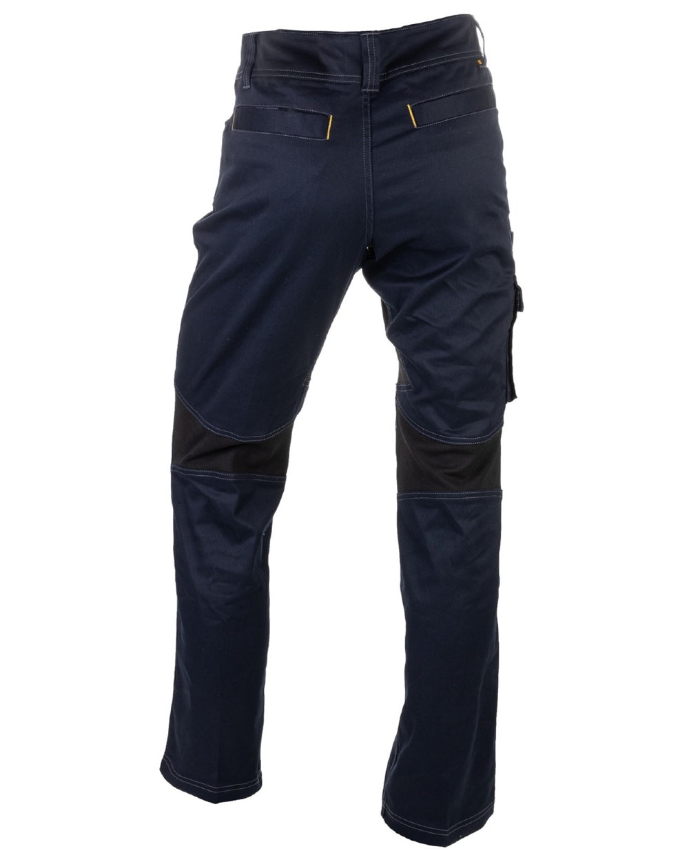 Navy coloured Caterpillar Operator Flex Trousers Clearance on white background