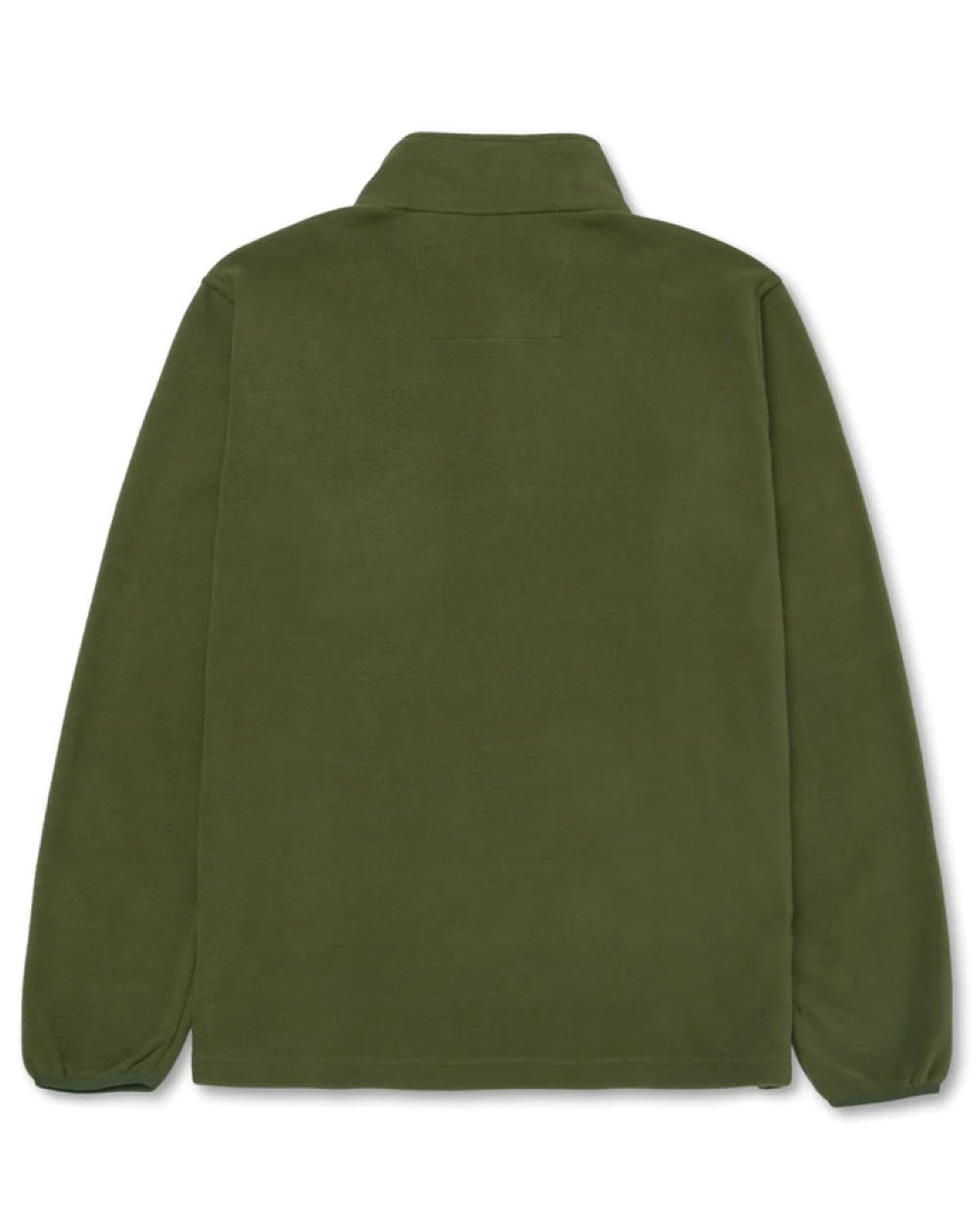 Caterpillar Quarter Zip Microfleece in Chive