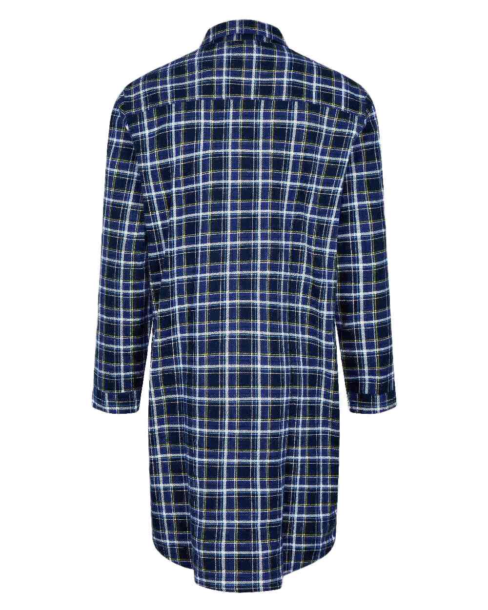 Blue coloured Champion Canterbury Cotton Nightshirt on white background