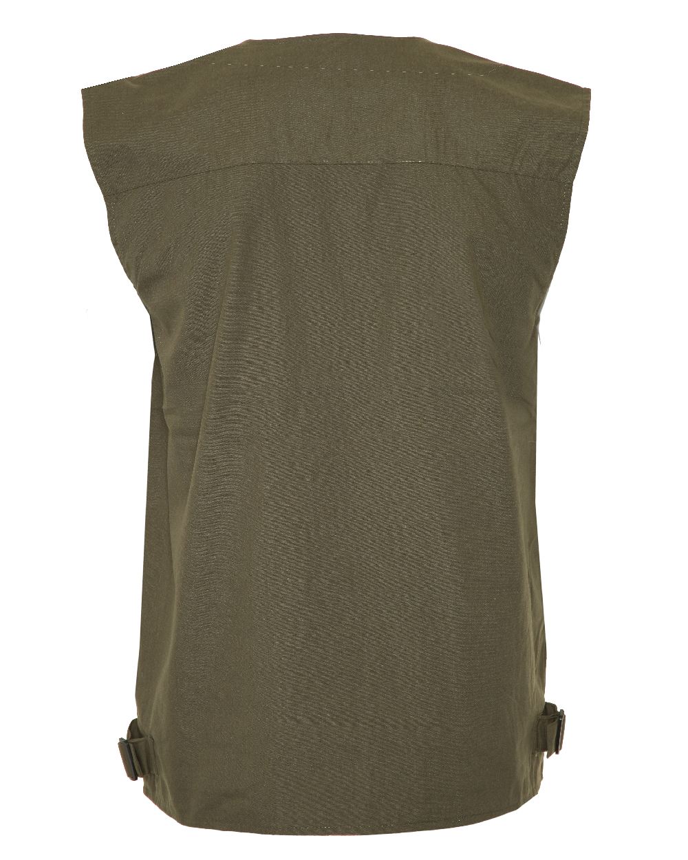 Olive coloured Champion Dale Gilet on white background