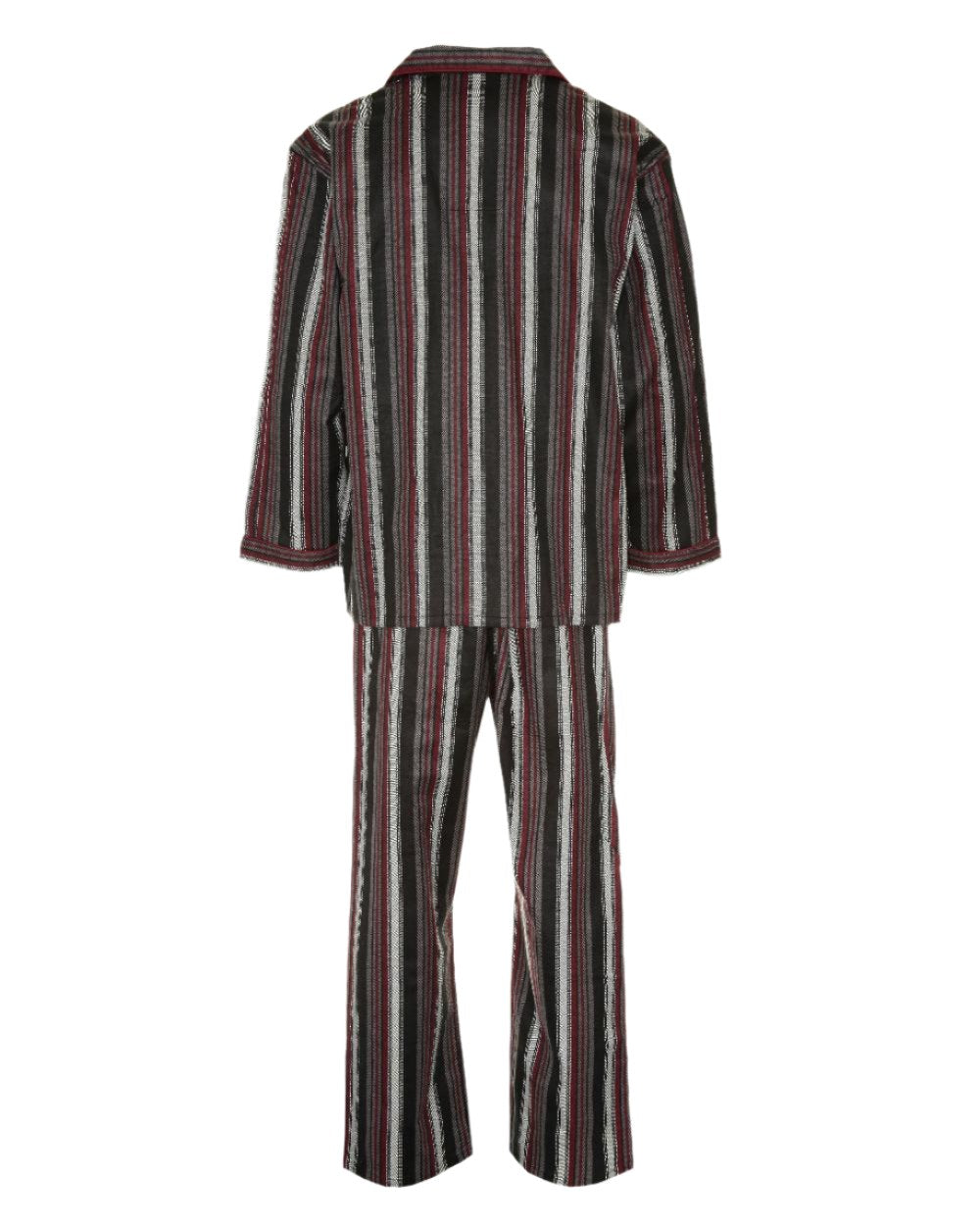Burgundy coloured Champion Kingston Pyjamas 100% Cotton on white background