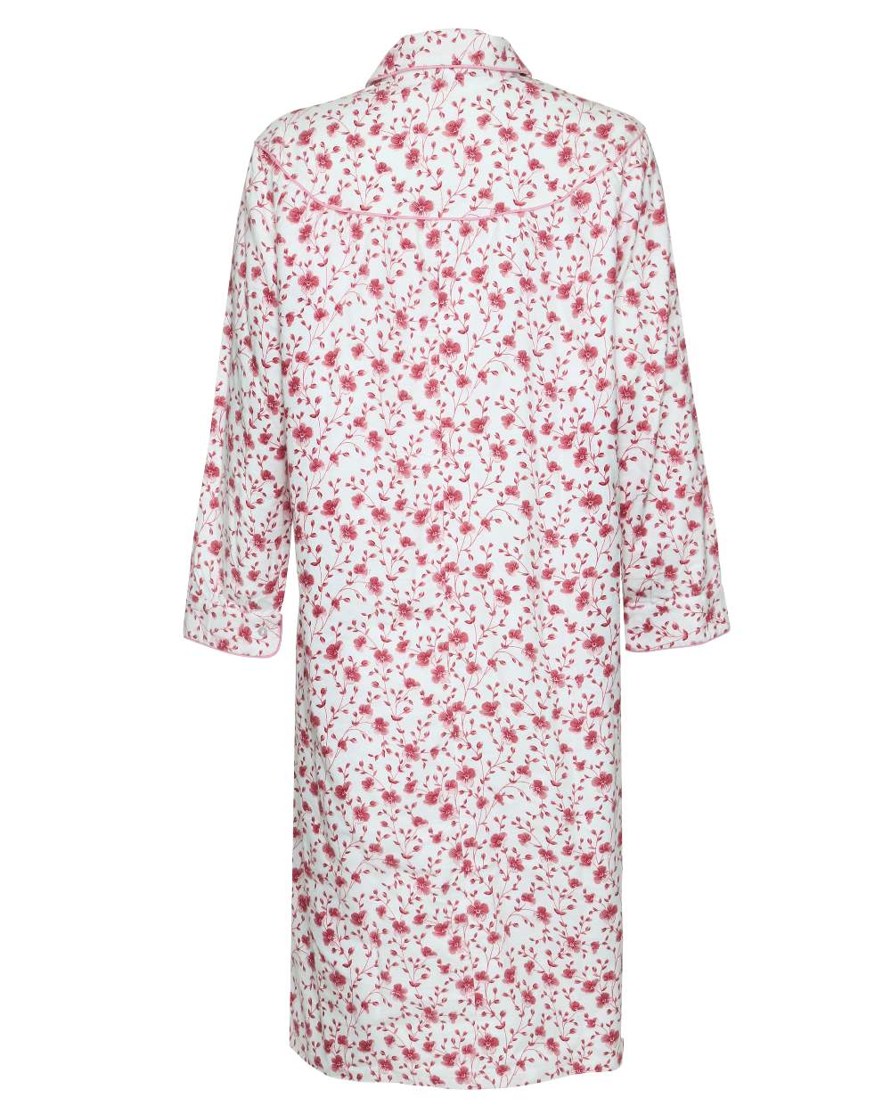 Pink Flower coloured Champion Ladies Eleanor Nightdress on white background