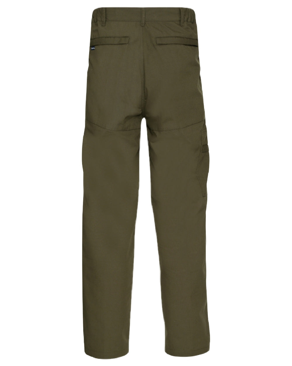 Olive coloured Champion Wenlock Multi Pocket Activity Trousers on white background