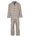 Champion Paisley Pyjamas 100% Cotton in Brown #colour_brown