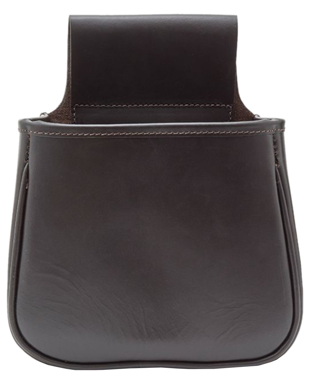 Dark Brown Coloured Chatham Premium Pull Up Leather Panier Bag on white background