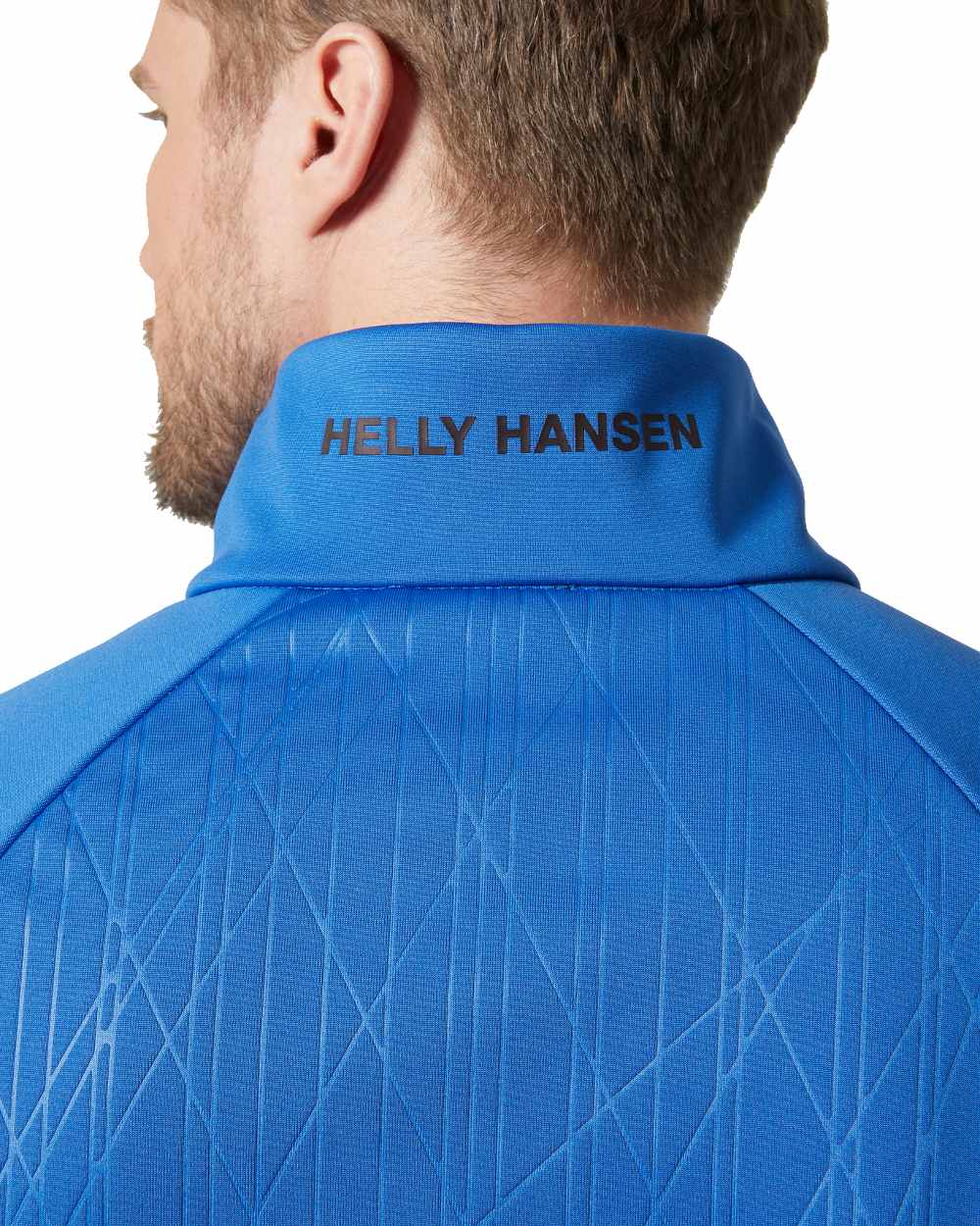 Cobalt 2.0 coloured Helly Hansen Mens HP Windproof Fleece 2.0 on white background