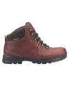 Brown coloured Cotswold Kingsway Hiking Shoes on white background #colour_brown