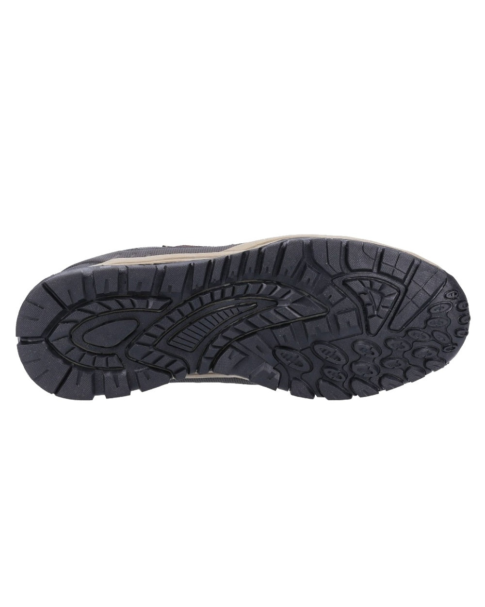 Brown coloured Cotswold Mens Maisemore Low Hiking Shoes on white background