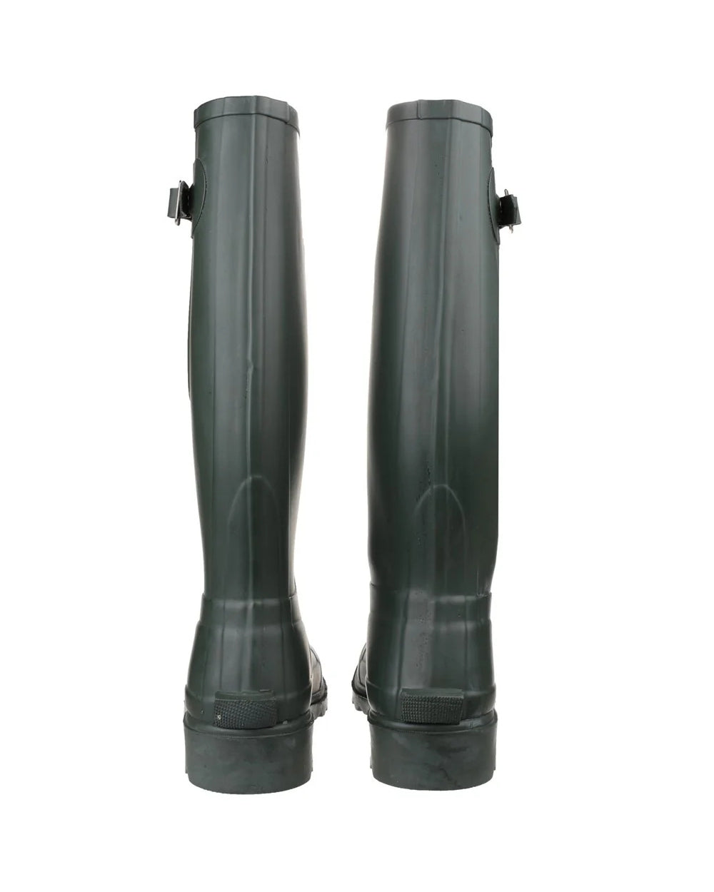 Green coloured Cotswold Ragley Waterproof Wellington Boots on white background