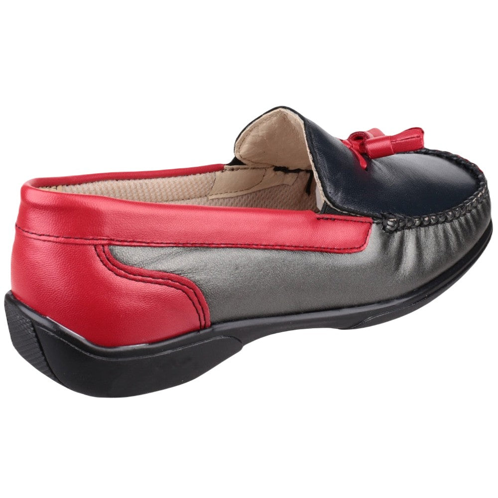 Cotswold Biddlestone Loafer Shoes In Multi Cotswold Biddlestone Loafer Shoes In Chestnut/Tan/Wine
