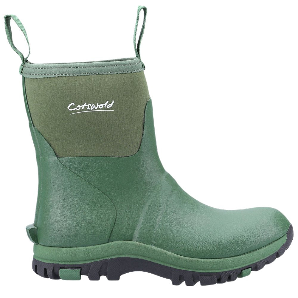 Cotswold Blaze Neoprene Wellingtons In Green