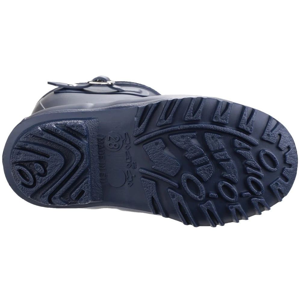 Cotswold Childrens Buckingham Wellington Boots in Navy