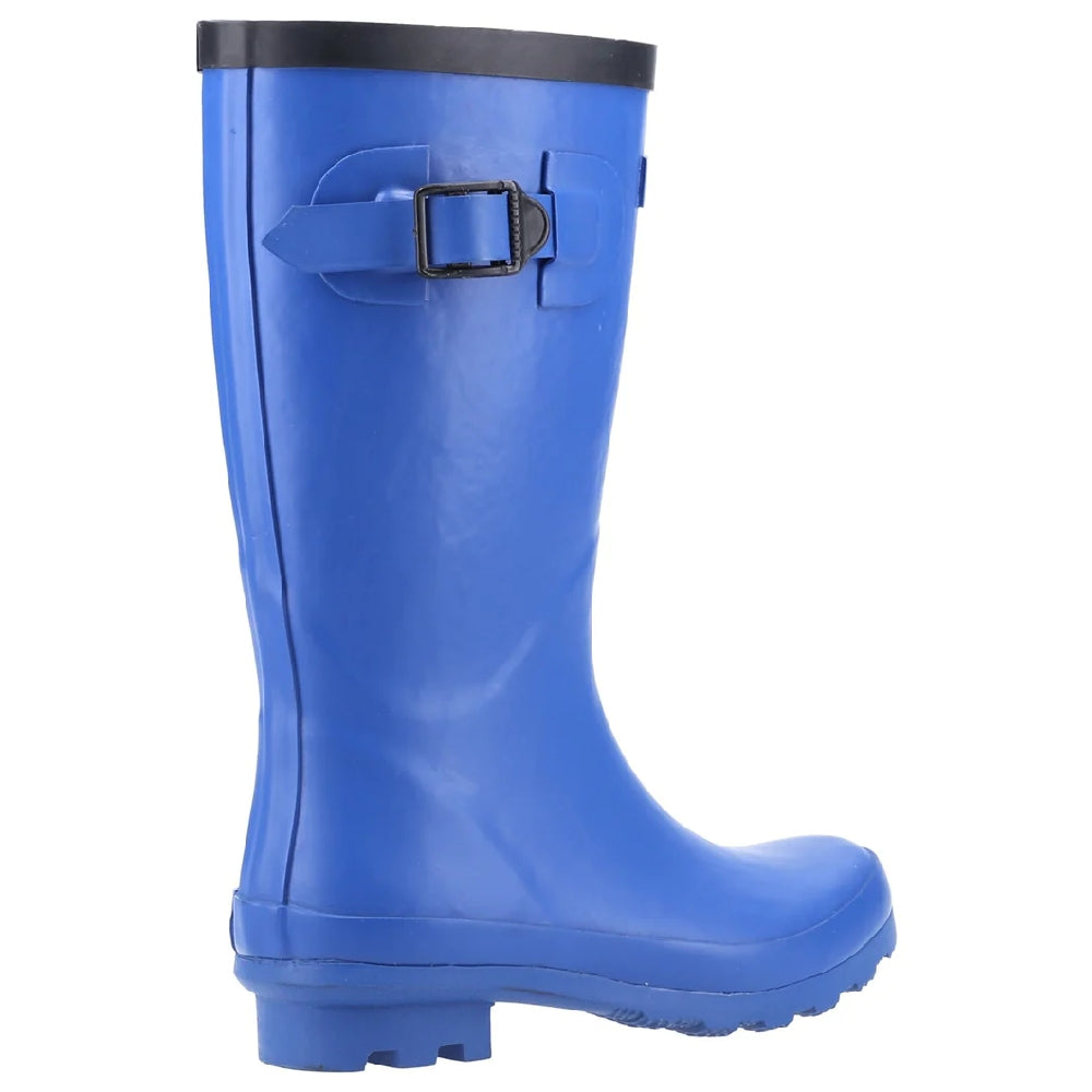 Cotswold Childrens Fairweather Wellington Boots in Blue 