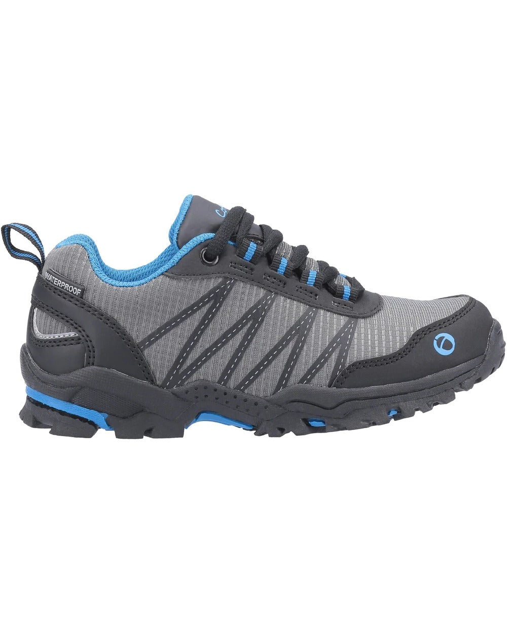 Cotswold Childrens Littledean Hiking Waterproof Shoes in Blue