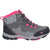 Cotswold Ducklington Lace Up Hiking Waterproof Boots In Grey Pink #colour_grey-pink