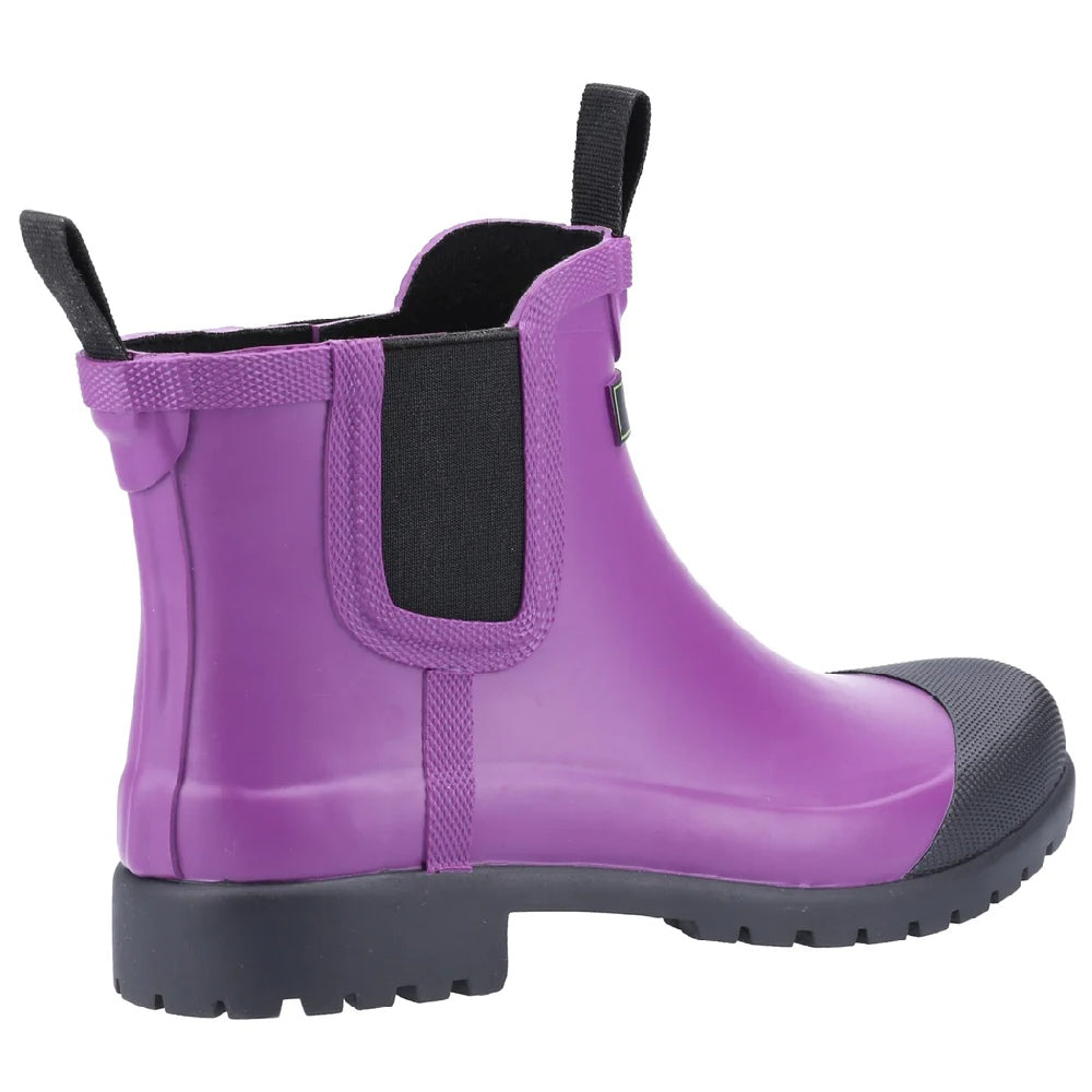 Cotswold Womens Blenheim Waterproof Ankle Boots in Purple 