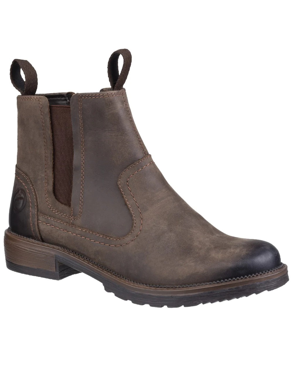 Cotswold Womens Laverton Ankle Boots in Brown