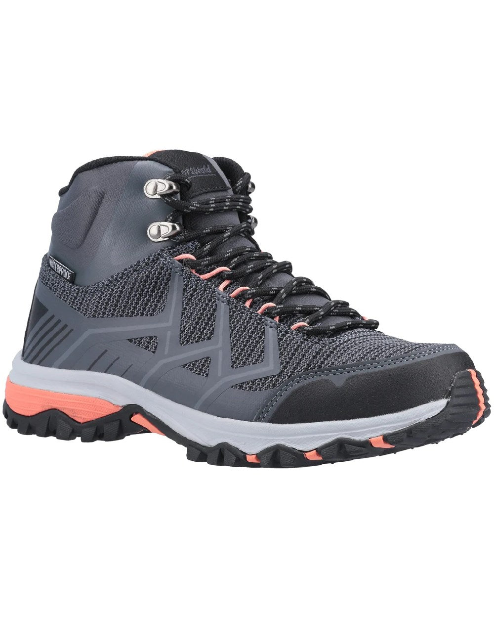 Cotswold Womens Wychwood Recycled Hiking Boots in Coral