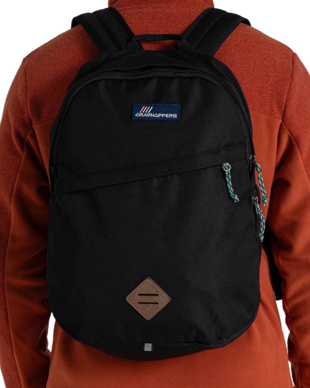 Black coloured Craghoppers 22L Kiwi Classic Backpack II on white background