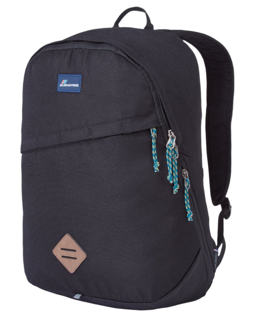 Black coloured Craghoppers 22L Kiwi Classic Backpack II on white background