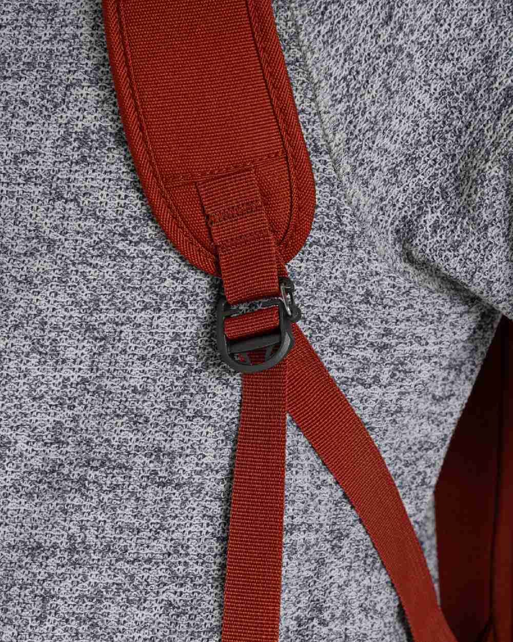 Red Beach coloured Craghoppers 22L Kiwi Classic Backpack II on white background