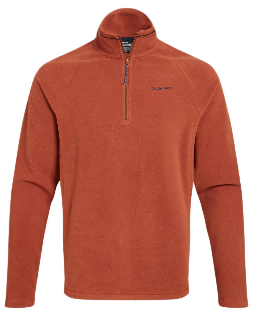 Gingerbread Coloured Craghoppers Corey VI Half Zip Fleece on white background