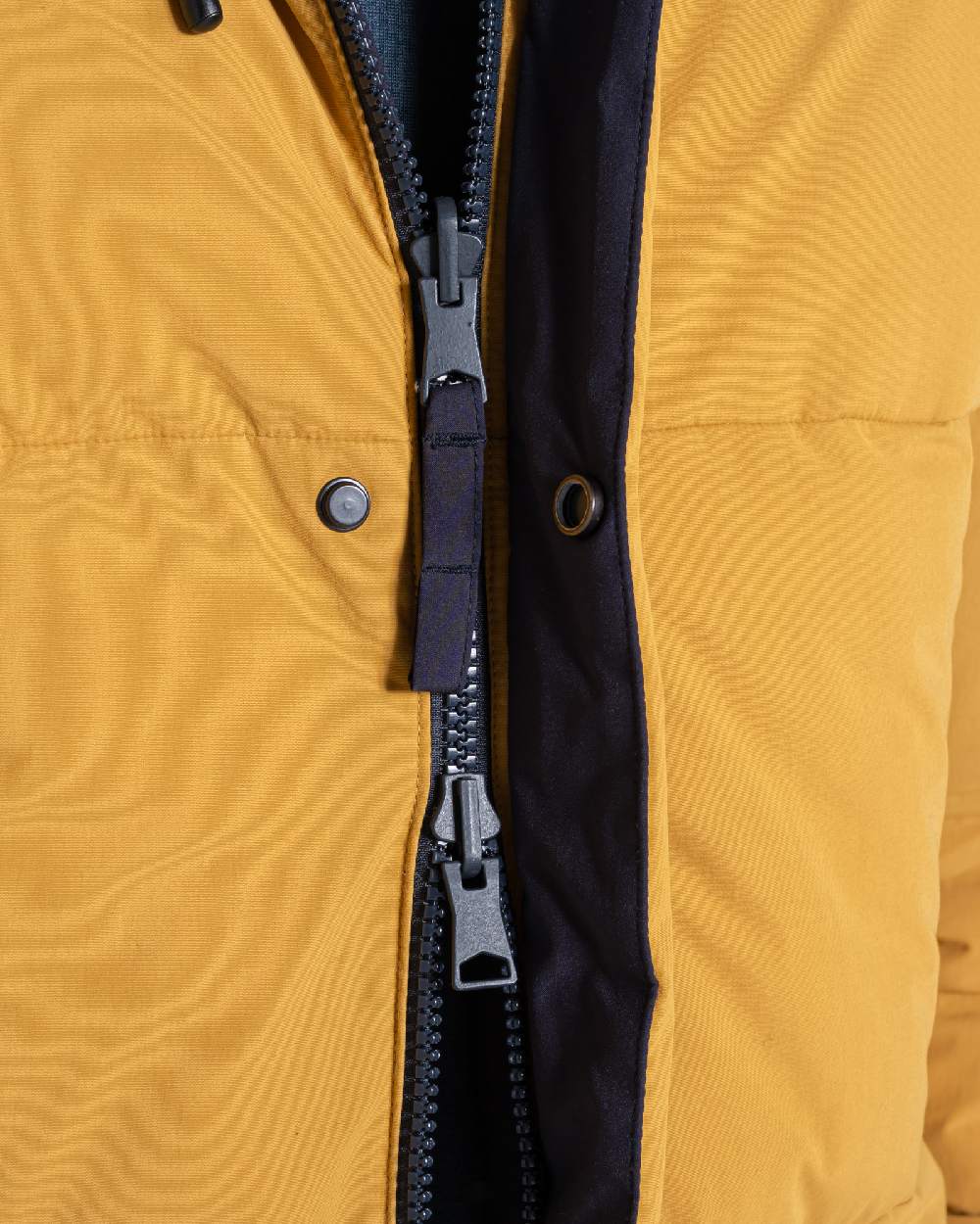 Dark Navy Beeswax Coloured Craghoppers Mens Bannerdale Reversible Jacket on white background