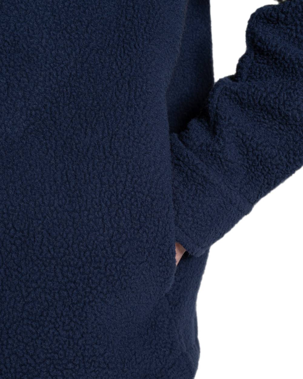 Blue Navy Coloured Craghoppers Mens Blencathra Overshirt on white background