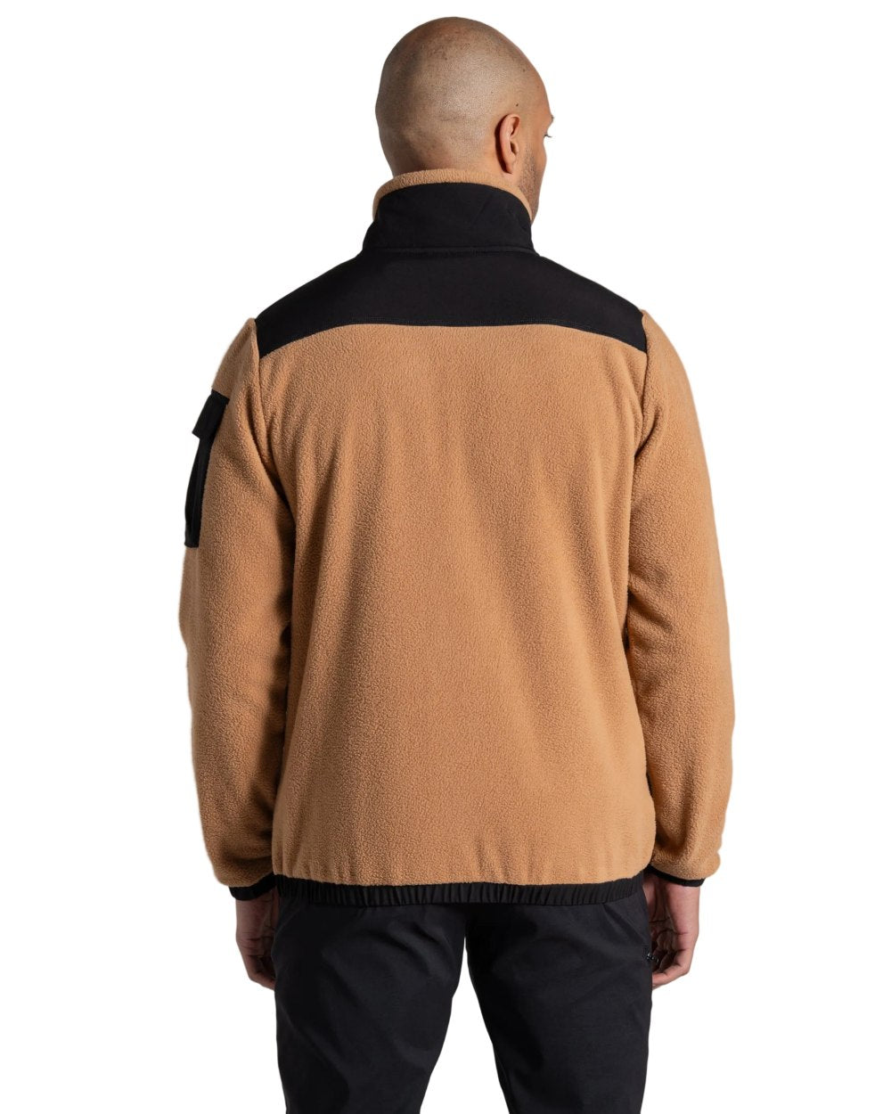 Boulder coloured Craghoppers Mens Braefell Jacket on white background