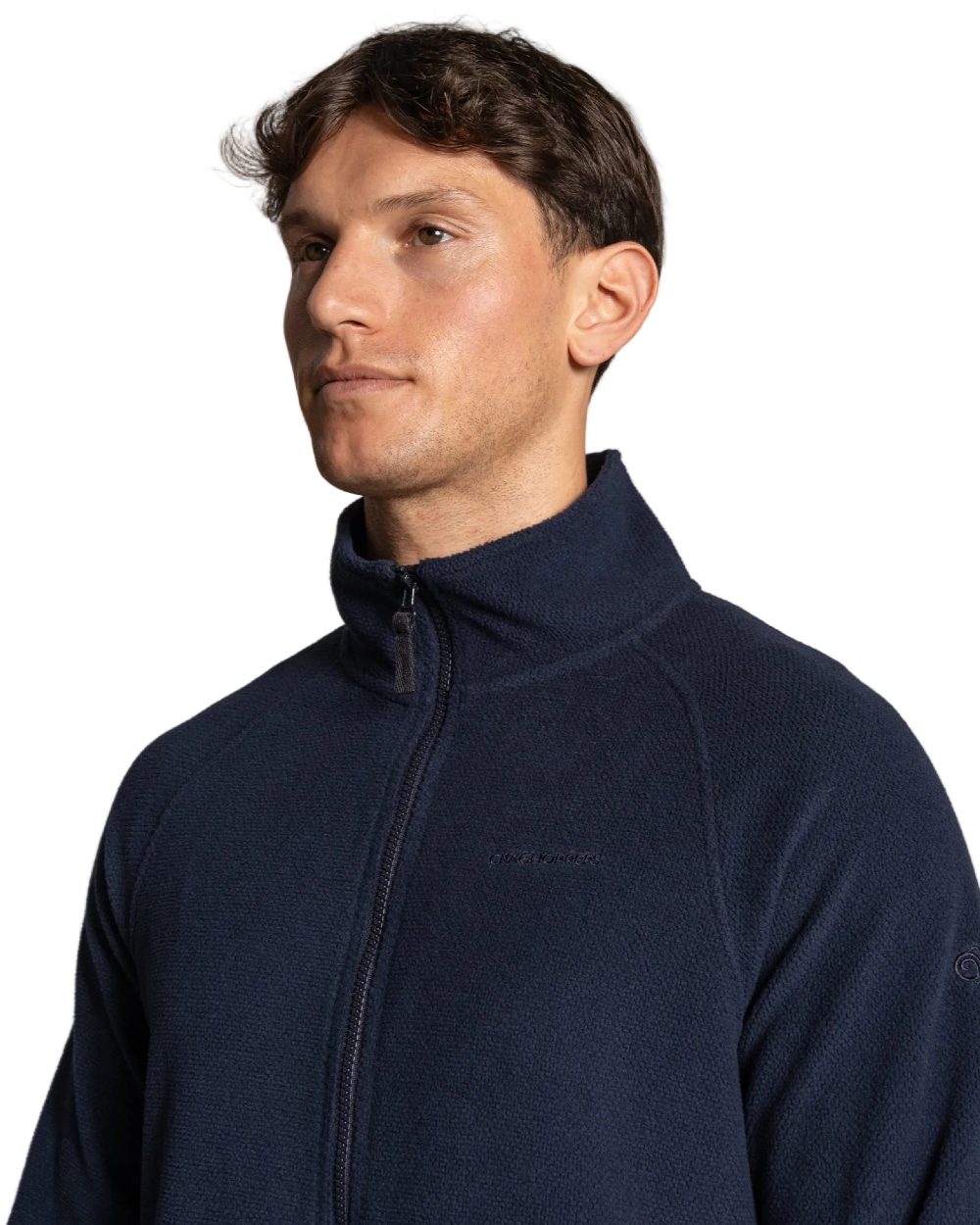 Blue Navy coloured Craghoppers Mens Charlston Jacket on white background
