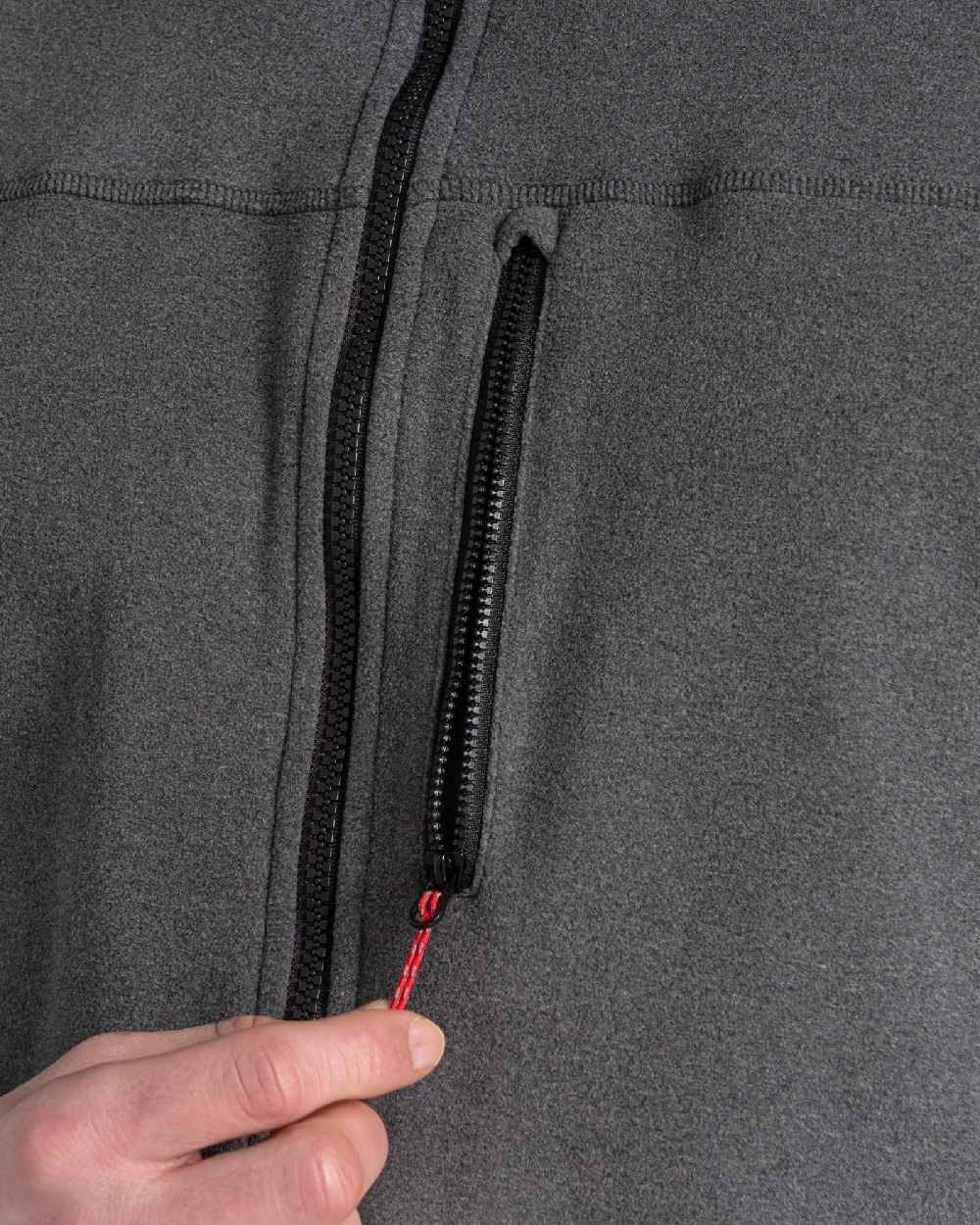 Black Pepper Marl coloured Craghoppers Mens Corey Plus II Insulating Jacket on white background