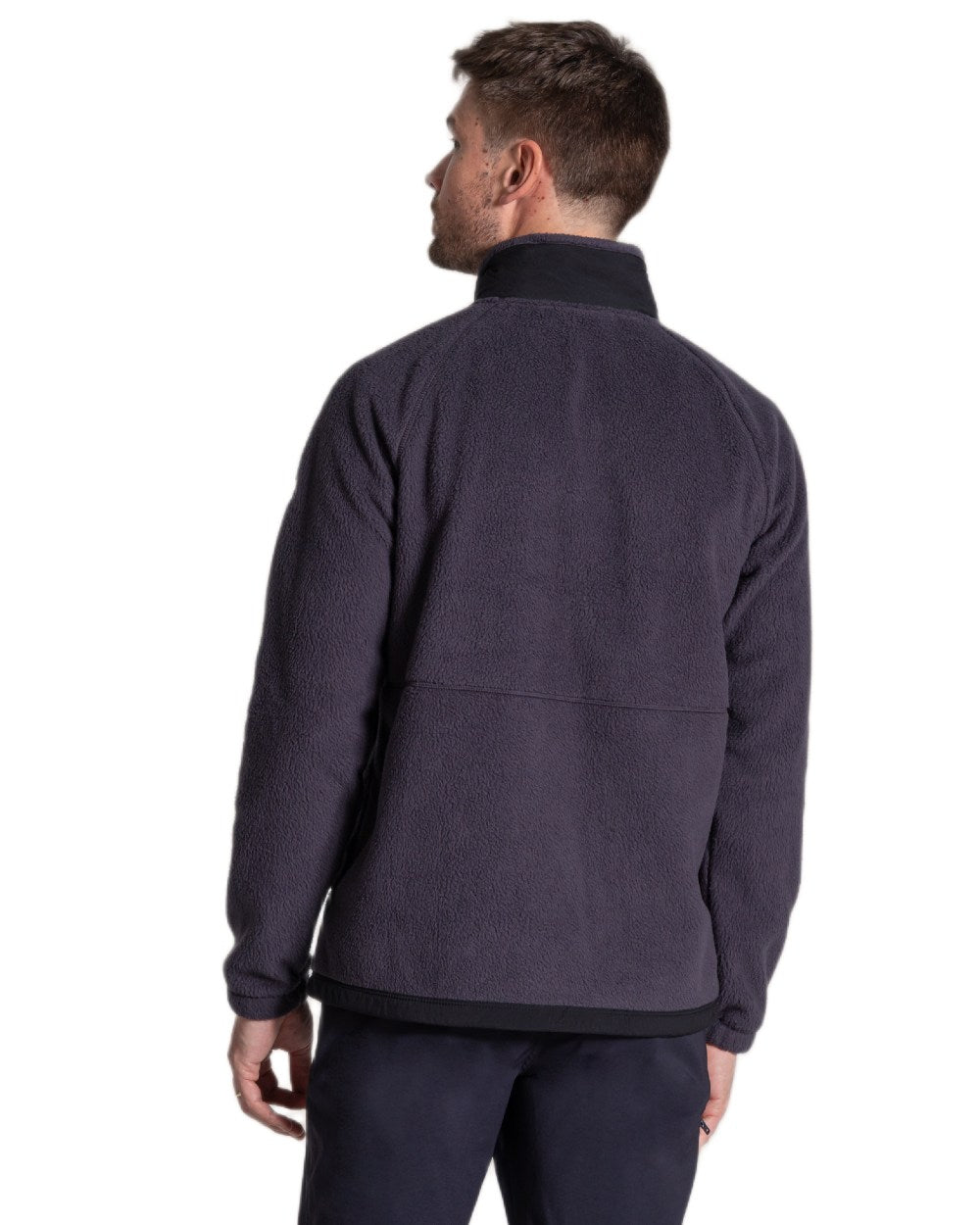 Dark Iron coloured Craghoppers Mens Dades Jacket on white background