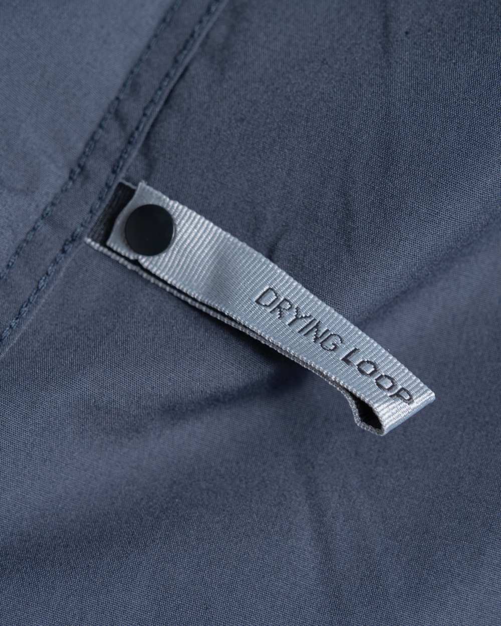 Ombre Blue coloured Craghoppers Mens Kiwi II Short Sleeved Shirt on white background