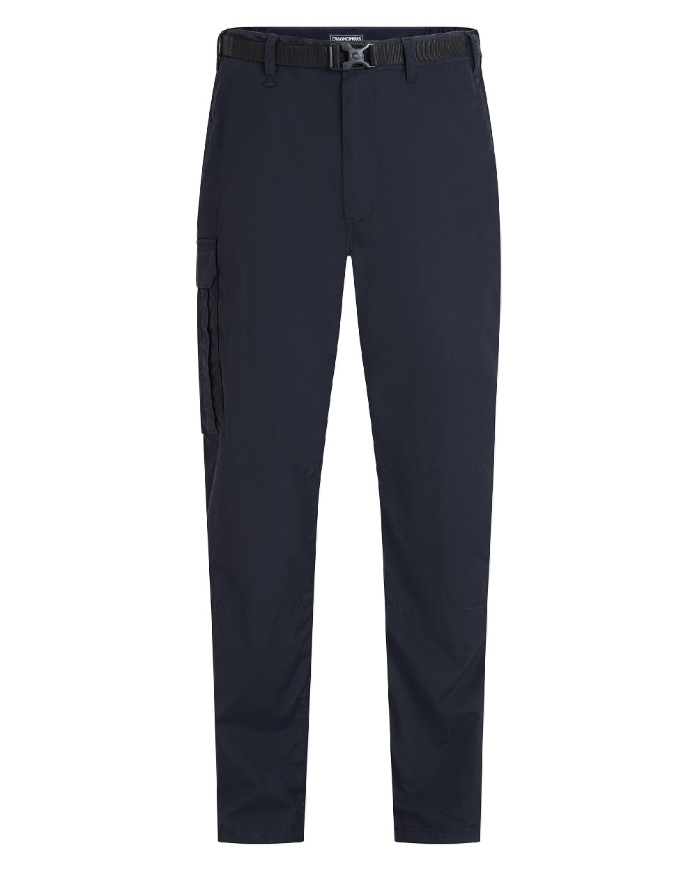 Dark Navy Coloured Craghoppers Mens Kiwi Thermo Trouser on white background