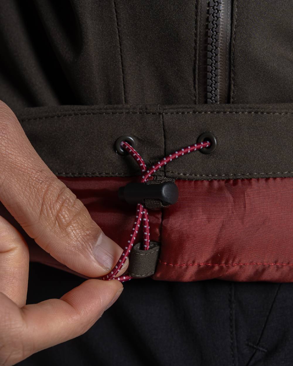 Woodland Green Coloured Craghoppers Mens Lorton Thermic Jacket on white background