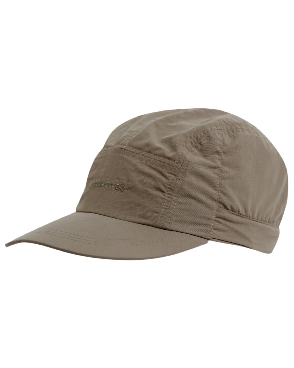 Pebble coloured Craghoppers Mens NosiLife Desert Hat III on white background