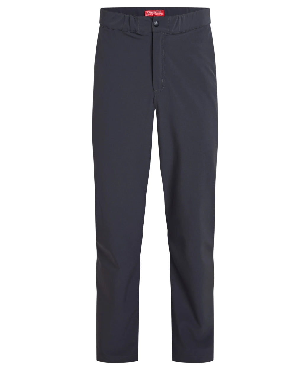 Dark Iron coloured Craghoppers Mens NosiLife Socco Trousers on white background