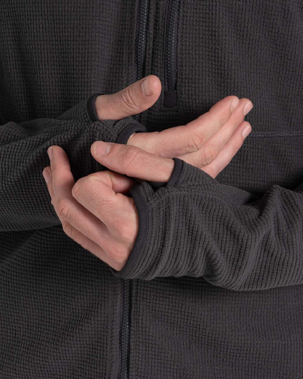 Black Pepper coloured Craghoppers Mens NosiLife Spry Jacket on white background