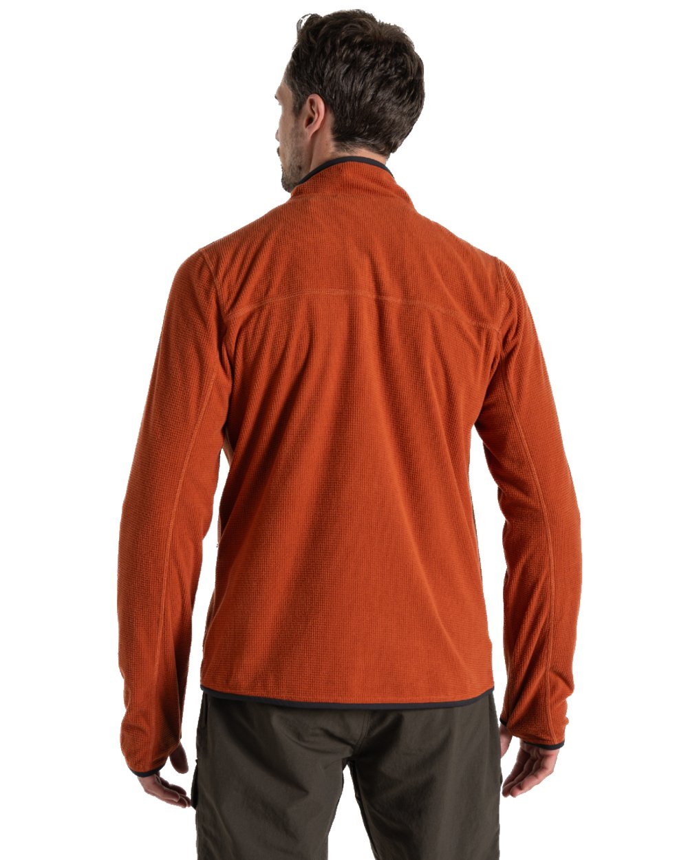 Red Beach coloured Craghoppers Mens NosiLife Spry Jacket on white background