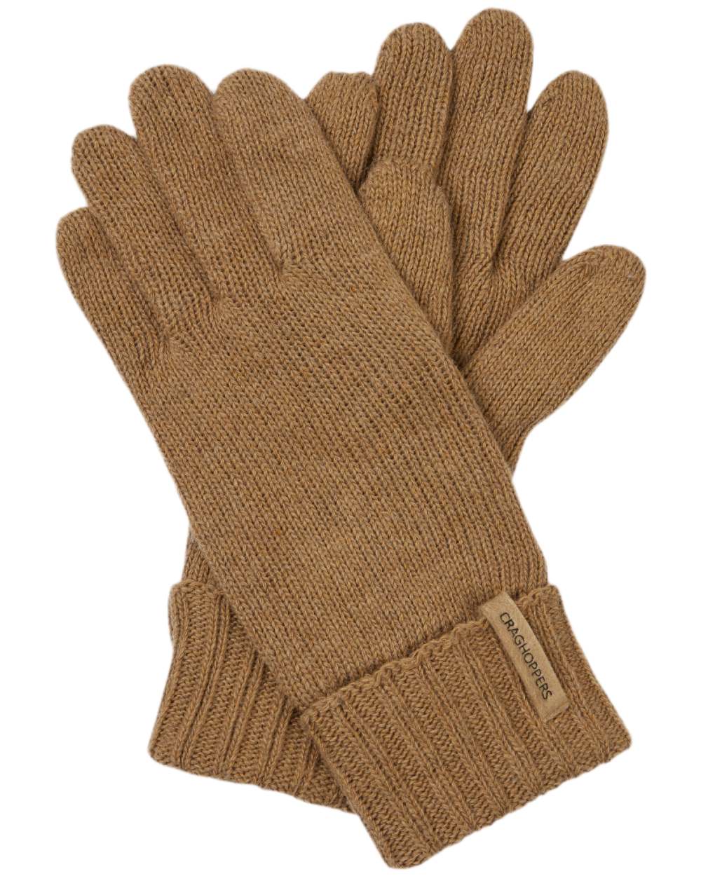 Boulder Coloured Craghoppers National Trust Gaddings Gloves on white background