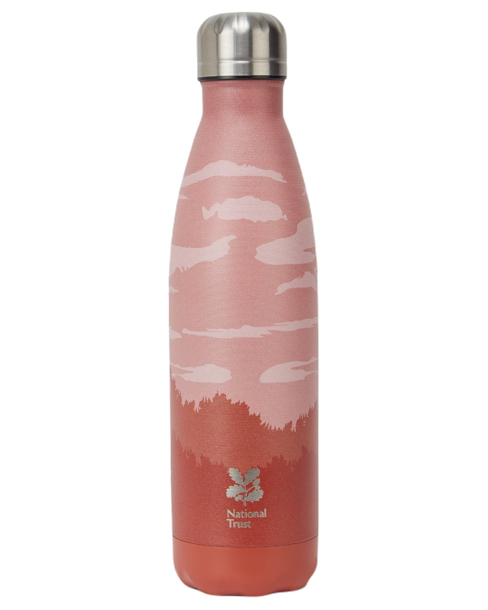 Clay Print coloured Craghoppers National Trust Insulated Waterbottle on white background